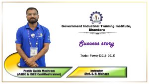 ITI PRATIK MESHRAM SUCCESS STORY